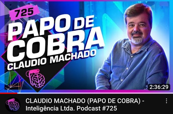 Papo de cobra no Inteligência Ltda